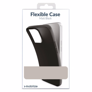 Mobilize Rubber Gelly dėklas Xiaomi Redmi Note 15 Pro matinis juodas