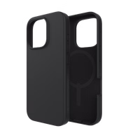 ZAGG Manhattan Snap dėklas telefonui su MagSafe iPhone 16 Pro - juodas