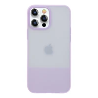 Kingxbar Plain Series dėklas telefonui iPhone 13 Pro silikoninis dėklas violetinis