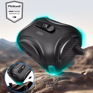 ESR Cyber FlickLock MagSafe deklas AirPods Pro 3 - Juodas