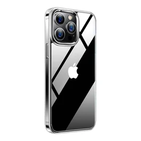 Dėklas Torras Diamond Clear iPhone 15 PRO (skaidrus)