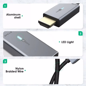 Premium kabelis Mini DisplayPort - HDMI, 4K/30Hz, 1m