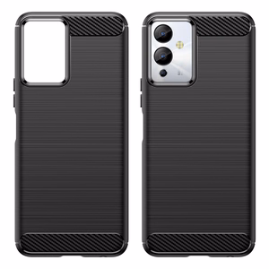 Karbono dėklas telefonui Infinix Note 12i (m) - juodas