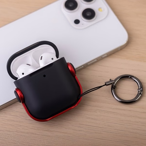 "Airpods" / "Airpods 2" ausinių dėklas raudonas