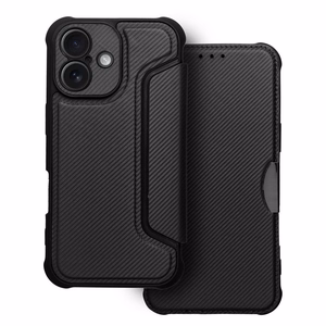 RAZOR knygos tipo dėklas telefonui IPHONE 16 Plus juodas