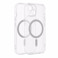 FROST MAG COVER dėklas telefonui su kameros apsauga, suderinamas su MagSafe, skirtas IPHONE 11 Pro, šerkšninė skaidri