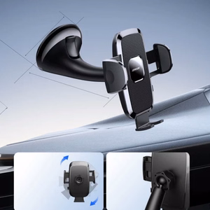 Automobilinis laikiklis Joyroom JR-ZS259 juodas (ne magnetinis / lipnus pagrindas)
