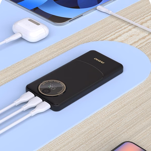 Išorinė baterija Dudao K12 10000mAh PD22.5W USB-A, USB-C - balta