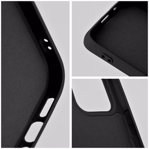 Silikoninis dėklas telefonui IPHONE 17 Pro juodas