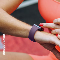 Crong Liquid - Apple Watch dirželis 44/45/46/49 mm (Plum)