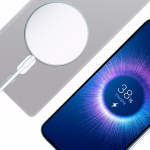 3mk Smoke MagCase skirtas Samsung Galaxy S25 Ultra baltas-permatomas