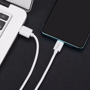 T-PHOX laidas Exceed USB-C, baltas, 1M