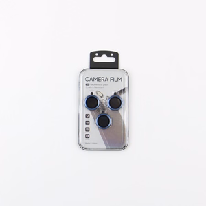 Rinkinys of lens glasses for iPhone 17 Pro Max tamsiai mėlynas