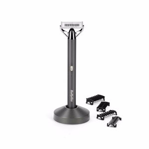 BaByliss Super-X Metal OT996E – cordless wet-and-dry beard trimmer, silver