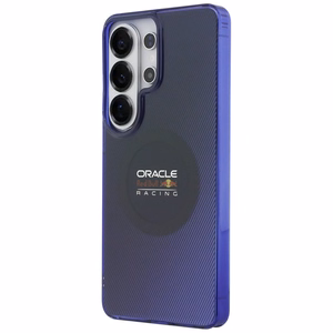 raudonas BULL dėklas SAMSUNG S26 Ultra RBHMS26L24HGDSV (Magnetic Double Layer PC Blended Lines) tamsiai mėlynas