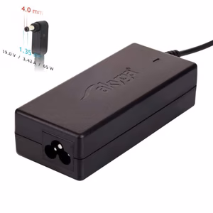 Įkroviklis nešiojamajam kompiuteriui Akyga AK-ND-55 (19V / 3.42A 65W 4.0 x 1.35mm) ASUS 1.2m