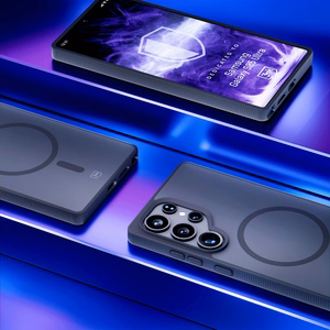 Чехол 3mk Smoke MagCase для Samsung Galaxy S25 Ultra - чёрный