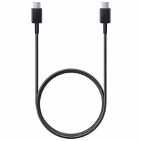 Samsung EP-DA905BBE USB-C – USB-C 3A kabelis 1m (didmeninė – pakaitinė pakuotė) – juodas