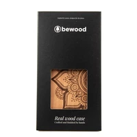 Bewood Mandala Apple Tree Medinis dėklas telefonui iPhone 14 Plus - Šviesiai ruda