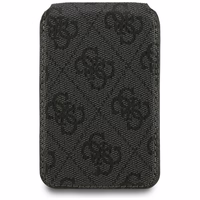 Guess 4G Stand & Mirror Magsafe piniginė su veidrodėliu juodas
