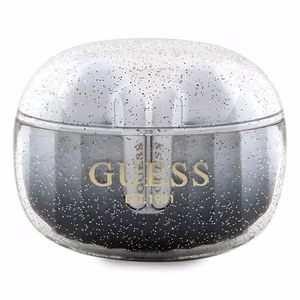 Guess Glitter Gradient TWS Bluetooth наушники с зарядной станцией - чёрный