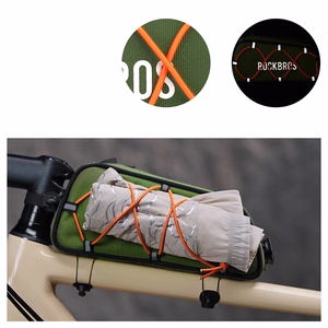 Rockbros TL004 ROAD TO SKY 0.7 l waterproof frame bag - green
