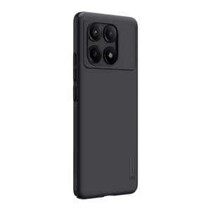 Nillkin Super Frosted Shield Pro dėklas Xiaomi Redmi K70E/Poco X6 Pro 5G (juodas)
