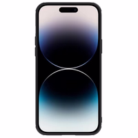 Nillkin CamShield odinis S dėklas iPhone 14 Pro Max su kameros dangteliu juodas