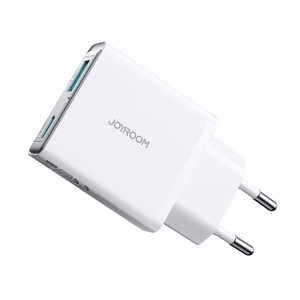 Įkroviklis Joyroom Super Slim (TCF14) (1xUSB-C;1xUSB 3A 20W) baltas