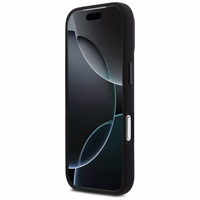 BMW M Silicon Tricolor Line MagSafe deklas iPhone 17 Pro - juodas