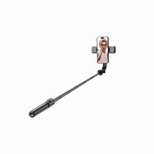 Tech-Protect L05S Bluetooth selfie lazda trikojis ir LED šviesa juoda