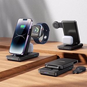 Įkroviklis Lightning Joyroom 4in1 (JR-WQS02) (Phone;AirPods;Watch; USB) juodas