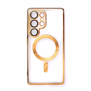 Гальванизированный чехол Electroplated с MagSafe для iPhone 16e / 17e - золотой