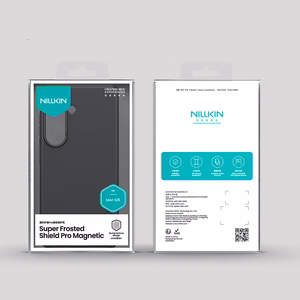Nillkin Super Frosted Shield Pro Magnetic Dėklas suderinamas su MagSafe for Samsung Galaxy S26+ - juodas