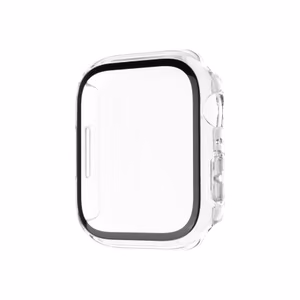 Fixed Apple Watch 45mm / Series 8 45mm Polycarbonate Clear Full frame coverage; Rounded edges; 100% transparent Screen protector
