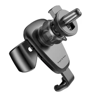 Baseus gravitacinis laikiklis automobiliui, tvirtinamas prie grotelių (juodas)