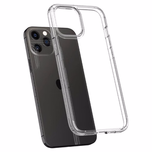 Spigen Ultra Hybrid Dėklas telefonui iPhone 12 / iPhone 12 Pro - Skaidrus