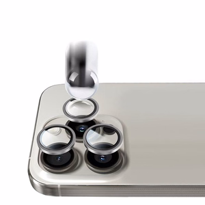 Tempered glass Tel Protect Titanium Lens 99% AR on camera for Samsung Galaxy S24 Ultra transparent (lens 5 pcs)