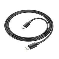 Kabelis USB C į USB C Hoco PD 6A 100W 1 m X96 juodas