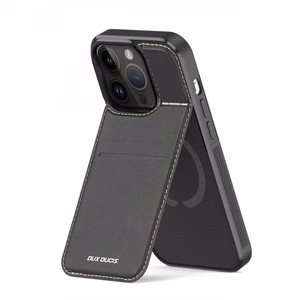 Telefono dėklas Dux Ducis Rafi Mag skirtas iPhone 14 Pro Max juodas
