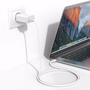 Blavec sieninis įkroviklis BC-8 GaN4 - Type C - PD QC 65W 3A (TCBC8G4-CW653A) baltas