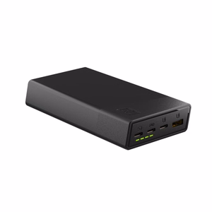 Green Cell GC PowerPlay 20S išorinė baterija, 20 000 mAh, 22,5 W, PD, USB-C, greitasis įkrovimas, Panther Black
