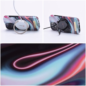 FORCELL F-PROTECT Mirage dėklas telefonui suderinamas su MagSafe IPHONE 15 Pro Max švytėjimas