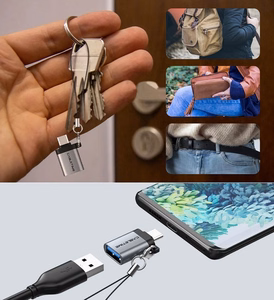OTG adapteris USB 3.0 Type-C (M) - USB Type-A (F)