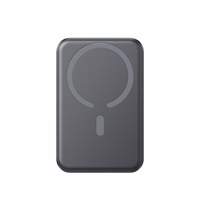 Magnetinė išorinė baterija Joyroom JR-W020 20W 10000mAh MagSafe + USB-C į USB-C laidas 0,25m (juoda)