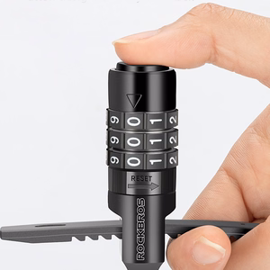 Rockbros 3240001001 0.5 m kodinė dviračio spyna - juoda