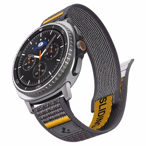 SPIGEN ATHLEX AIR dirželis SAMSUNG GALAXY WATCH 8 / CLASSIC (40 / 44 / 46 MM) ACTIVE pilkas