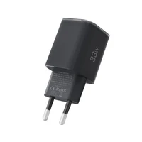 Tech-Protect NCM33W 2 jungčių PD33W/QC3.0 sieninis įkroviklis - juodas