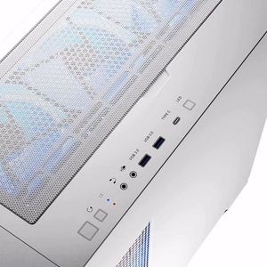 MODECOM HORIZON ARGB Flow MIDI USB 3.0 X 2 TYPE-C kompiuterio korpusas
