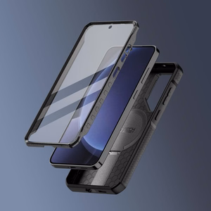 Tech-Protect Kevlar MagSafe+ dėklas telefonui Samsung Galaxy S25 Plus - juodas